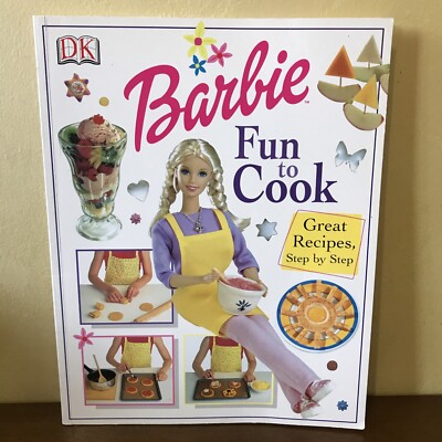 Barbie Fun to Cook 2004 Softcover, DK Books, Barbie Cookbook | eBay