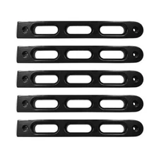DV8 Offroad D-JP-190026-BK-5 Black Slot Door Handle Insert 5-Pieces