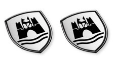 Original Volkswagen Dekorfolie Wolfsburg VW Wappen 5C0064317ASXRW 