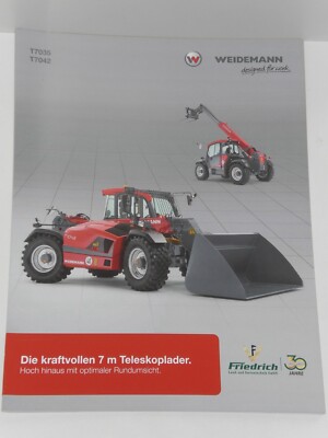 Weidemann T7035, T7042 Telehandler Brochure from 10/2021 (5307)