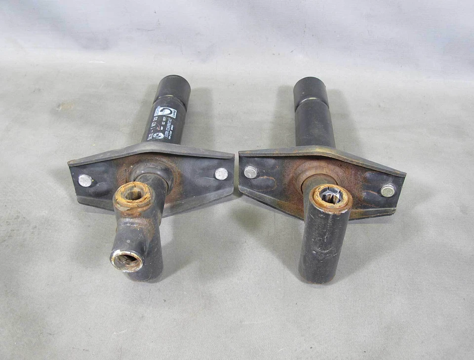 BMW E36 3-Series Factory Rear Bumper Shock Absorber Pair Left Right 1992-1999 OE - Image 2 of 3