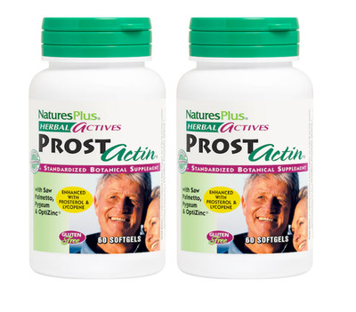 Natures Plus Prost-Actin 60 softgels (2 PACK)