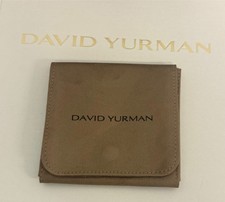 David Yurman Jewelry Brown Magnet Bag Pouch For Bracelet Large 4X4