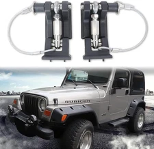 Hood Latches for Wrangler, Locking Hood Latch for 1997-2006 Wrangler Accessor