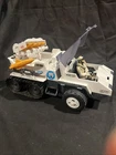 1985 GI Joe Snow Cat Vehicle Near Complete  With Driver