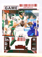 2024 Panini Contenders - Aaron Rodgers #78 Red Game Ticket
