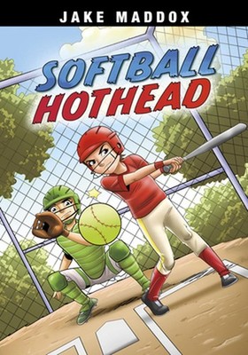 Softball Hothead by Jake Maddox Paperback Book