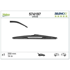 Scheibenwischer hinten für Peugeot 206 SW 2E/K 406 8E/F | 23932678