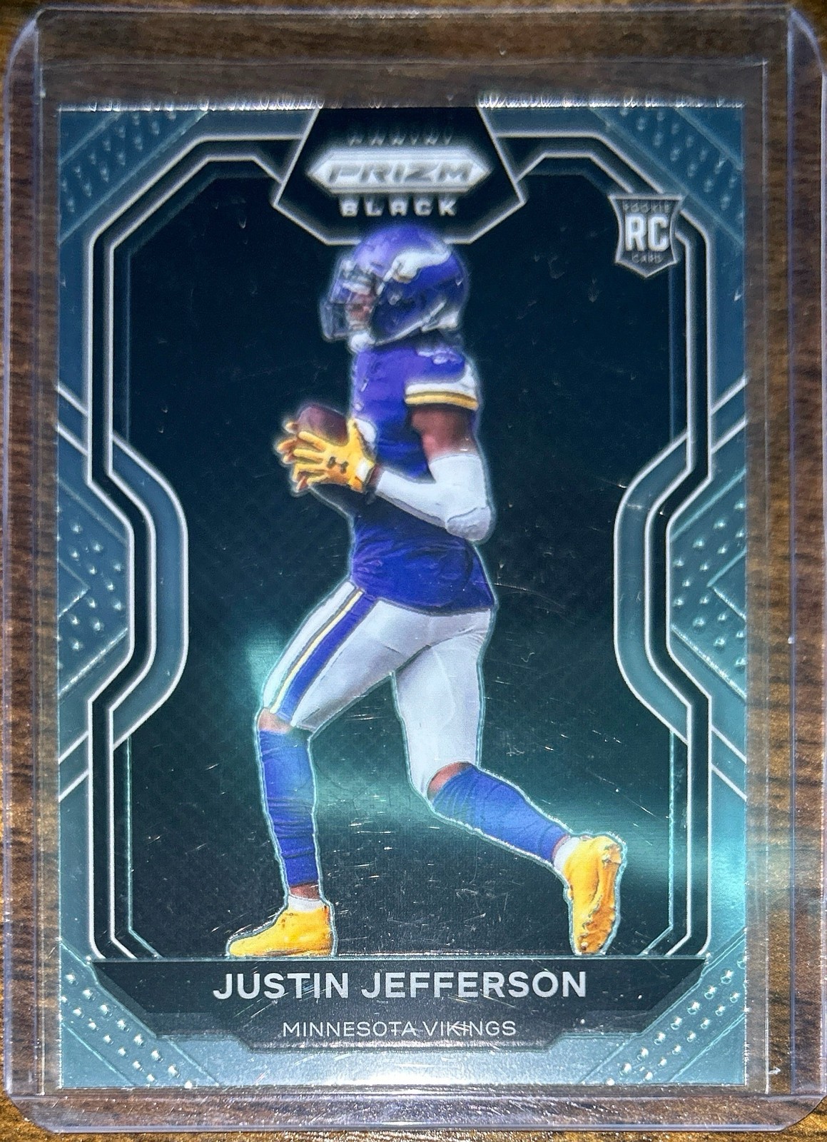Justin Jefferson Panini Chronicles Prizm Black #PB9 Base