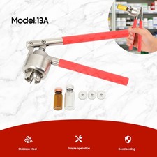 13mm/20mm Vial Crimper Manual Sealer Hand Sealing Machine Vial Bottle Crimper