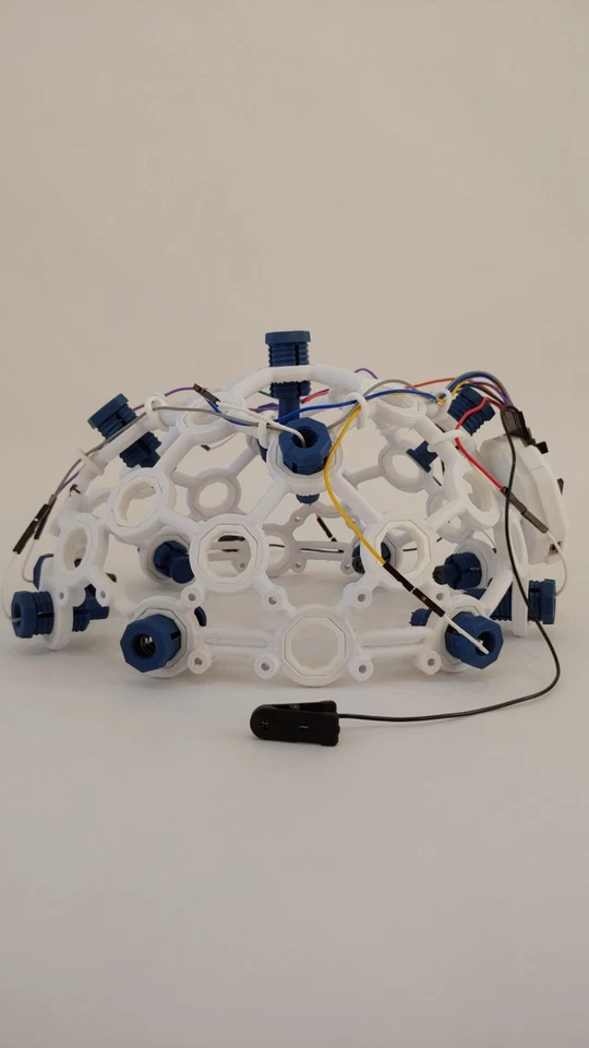 8 CHANNEL BOARD + Ultracortex Mark IV EEG (Medium) – OpenBCI Compatible - Image 2 of 2