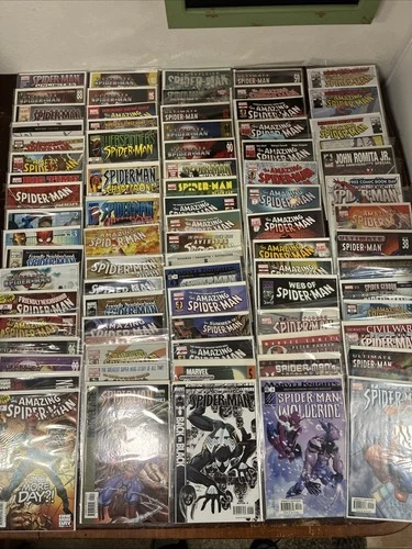 Marvel Comics Spider-Man Lot of 75 Modern Age Wholesale Collectors Mixed Bundle