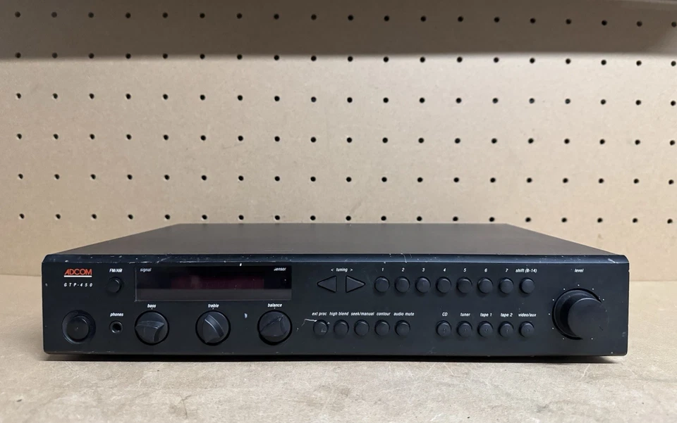 Adcom GTP-450 Stereo Tuner/Preamplifier 110/120V - Image 3 of 4