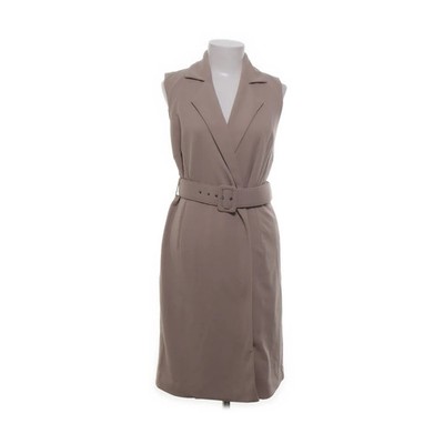Reserved, Wickelkleid, Größe: M, Beige, Elasthan/Polyester, Einfarbig #zMl