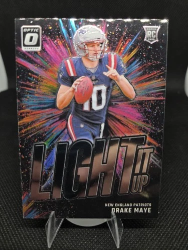 2024 Panini Donruss Optic - Light It Up Drake Maye #7 (RC)