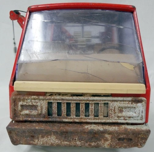 Vintage Buddy L Ford 1970s Pressed Steel "Dual Tow Boom/Wrecker" Tow Truck! - Image 2 of 4