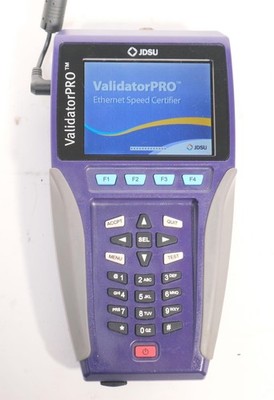 JDSU ValidatorPRO NT1055 Ethernet Speed Certifier Cable Tester
