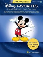 Hal Leonard Corp | Disney Favorites: Instant Piano Songs - Book/Online Audio...