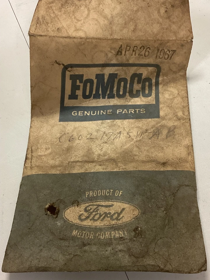 Cubierta del engranaje del motor limpiaparabrisas Ford Fairlane 1966-71 C6OZ-17A511-A 69 70 NUEVO DE STOCK Foto 3 de 3