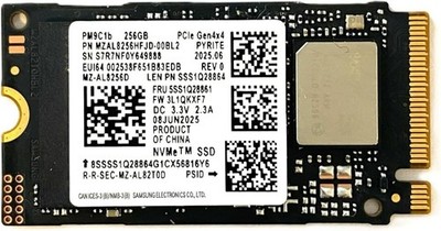 Samsung PM9C1b NVMe SSD   256 GB (M.2 2242)