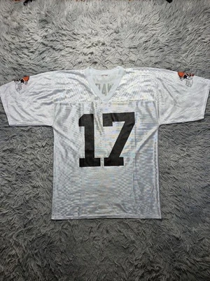 Maillot vintage Cleveland Browns numéro 17 blanc - Photo 1/4