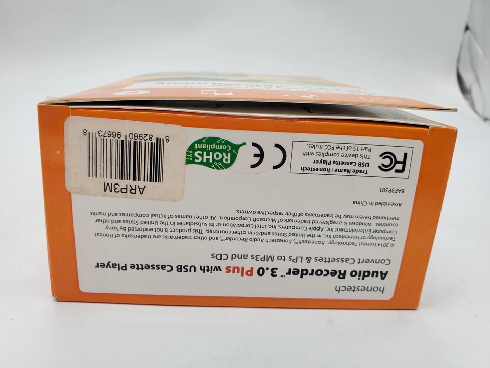 Audio Recorder 3.0 Plus W/ USB Cassette Player (Honestech) NEW - Image 4 of 4