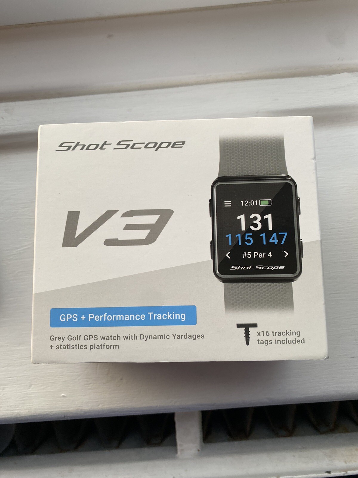 Shot Scope v3 golf gps watch eBay