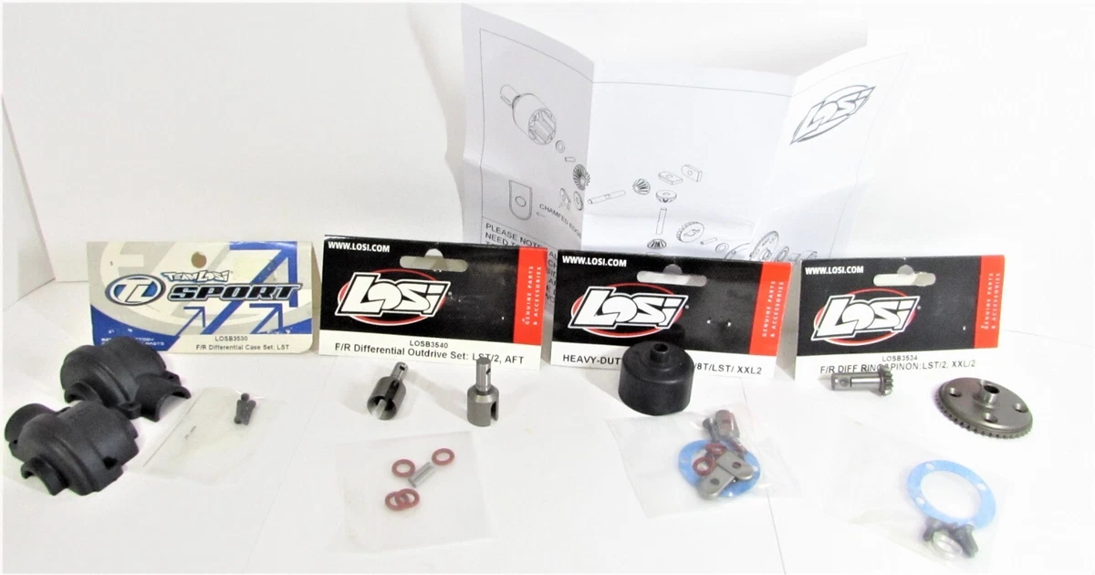 Jeu De Vitesses De Sortie LOSI LOSB3119 16T/29T – Pour 1/6 électrique/nitro