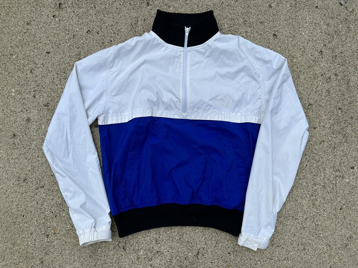 Vintage Polo Ralph Lauren Hi Tech 1/4 Zip Windbreaker Color Vintage Polo Ralph Lauren Hi Tech 1/4 Zip Windbreaker Color