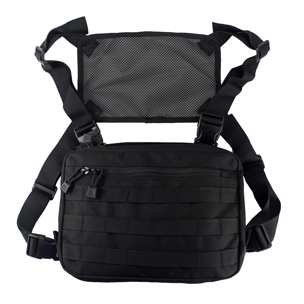 Tactical Chest Rig Bag Recon Kit Pack Combat EDC Front Pouch Outdoor