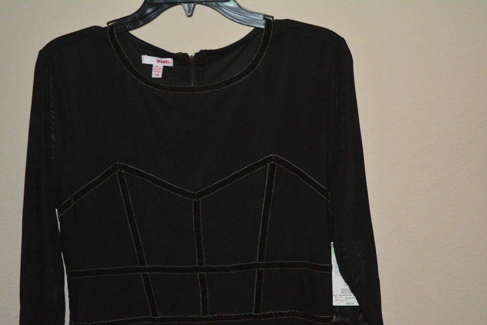 Top negro Bongo para niñas talla L $58 ¡NUEVO CON ETIQUETAS!! Foto 3 de 4