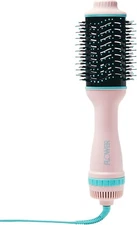 Flower Beauty Ceramic Hot Air Styling Brush - Professional Tangle-Free Styling