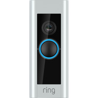 Ring Video Doorbell Pro Wired 1080p HD Video | Two-Way Talk | Wi-fi | Silver