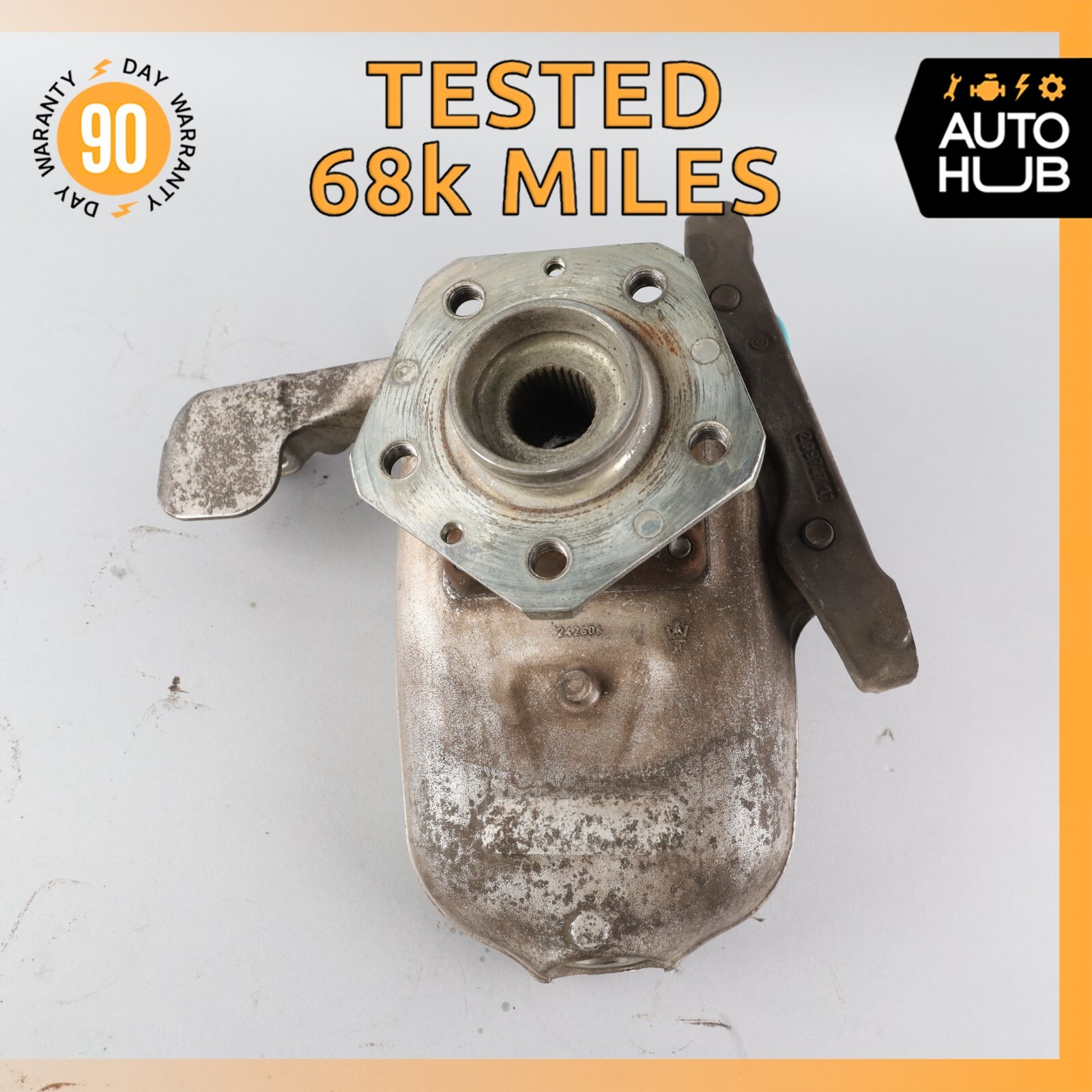11-19 Maserati Quattroporte S M139 Front Left Side Spindle Knuckle Hub OEM 68k