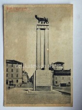 PIACENZA Colonna Romana animata chiosco vecchia cartolina