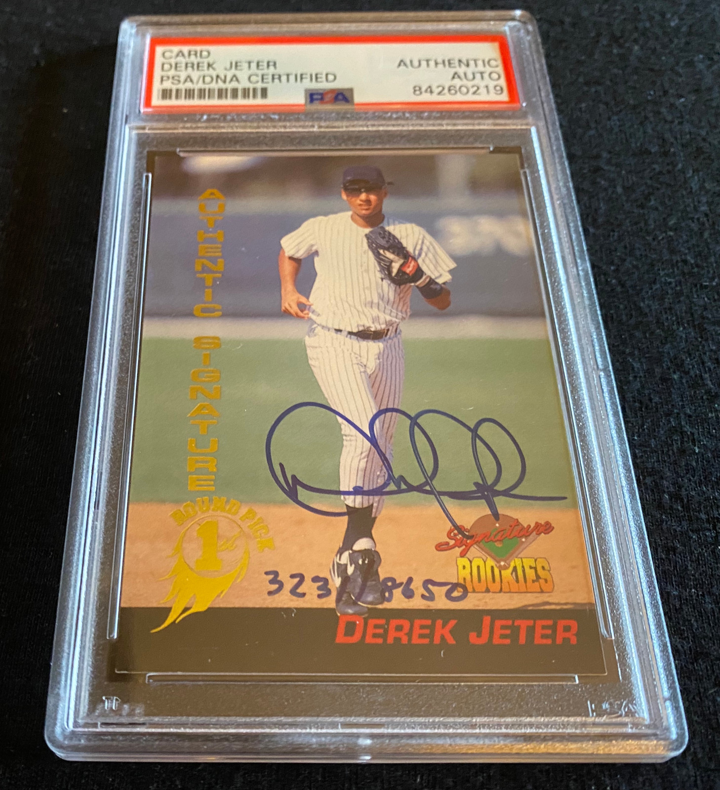 Derek Jeter Signed Slabbed Autograph 1994 Signature Rookies PSA DNA 3231/8650