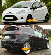 FORD FIESTA 7 MK7 S-LOOK SPOILER DIFFUSORE SOTTO PARAURTI ANTERIORE POSTERIORE