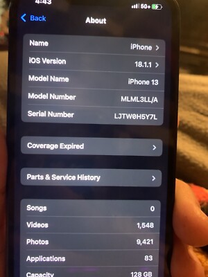 I Phone 13  With Tik Tok And Cap Cut 