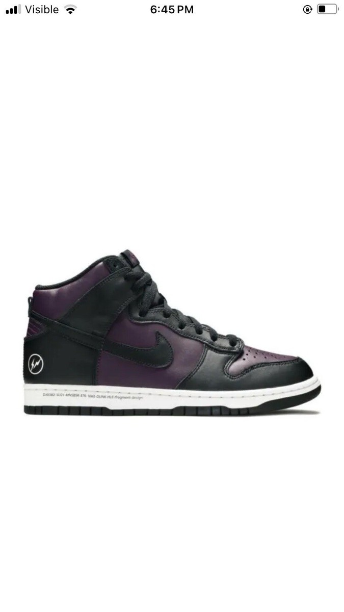 nike sportswear dunk hi x fragment