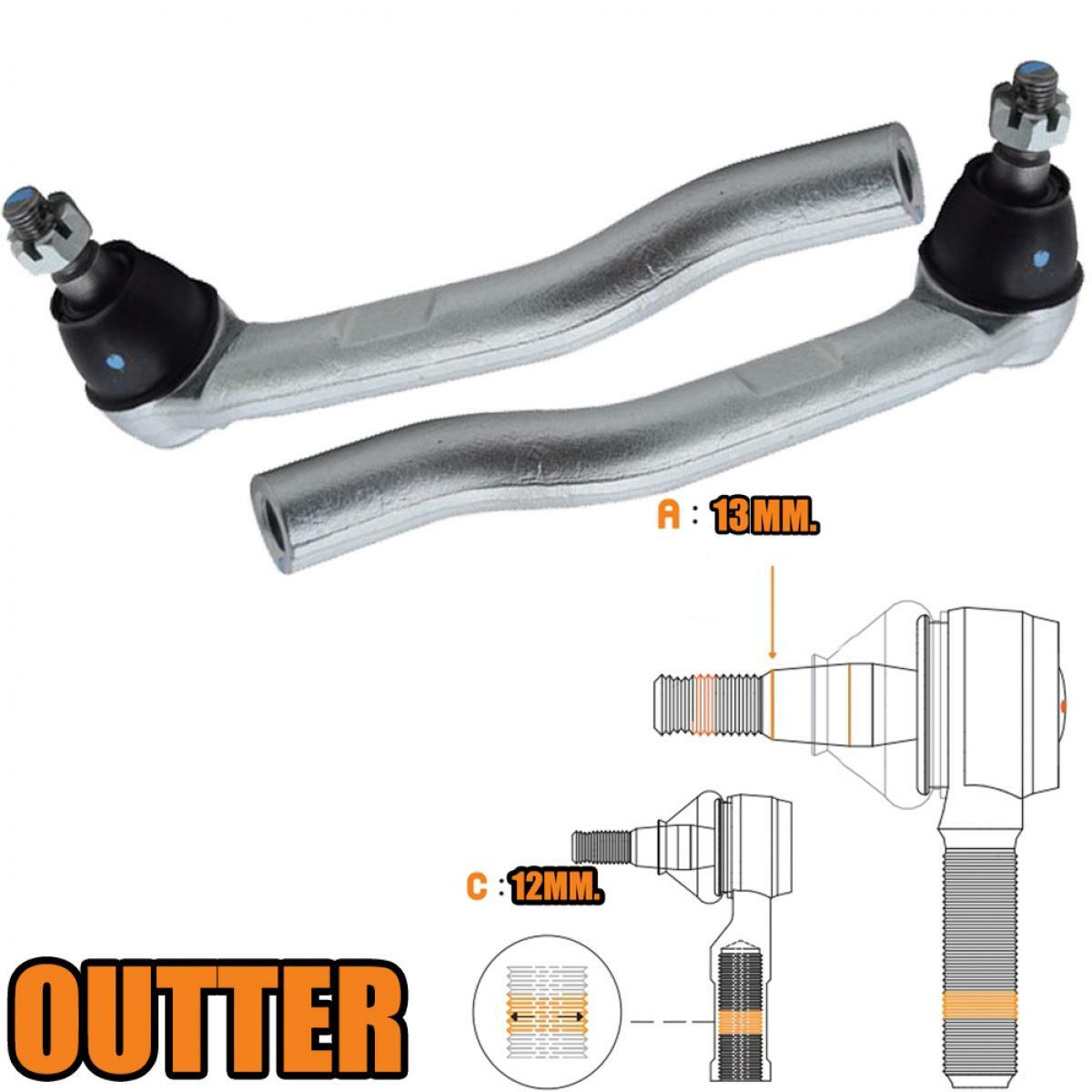 2 PCS TIE ROD END OUTER FOR HONDA CITY ZX 2003 2004 05 06