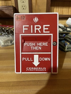 Station Manuelle D'alarme Incendie Siemens MSI-20B (déclencheur) - Occasion, Testée DPU