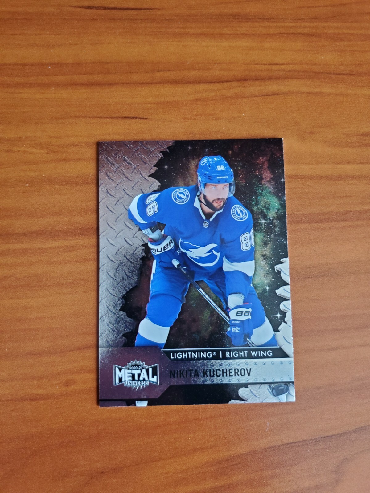 Nikita Kucherov - 2020-21 NHL Skybox Metal Universe Base Card #86
