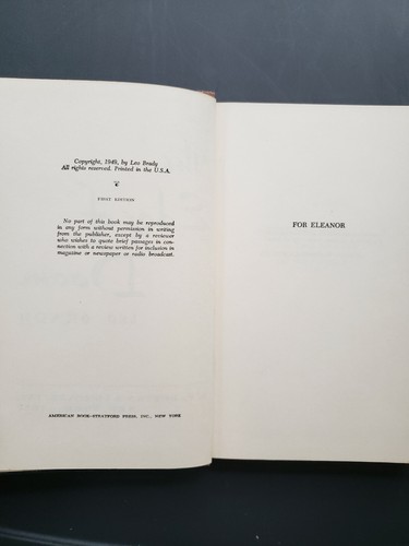 The Edge of Doom by Leo Grady Stated First Edition 1949 Hardcover Book - Picture 5 of 11