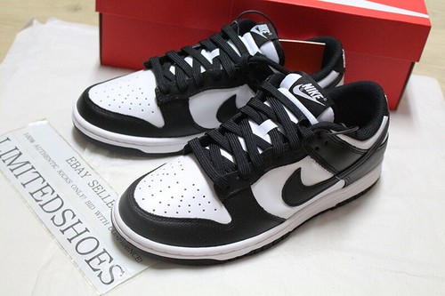 W Nike Dunk Low Retro "Panda" Black White DD1503-101 Womens US 5.5 ~ 9 Size - Picture 4 of 6
