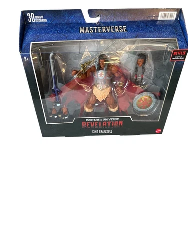 Masters Of The Universe Masterverse Revelation King Grayskull Deluxe Figure