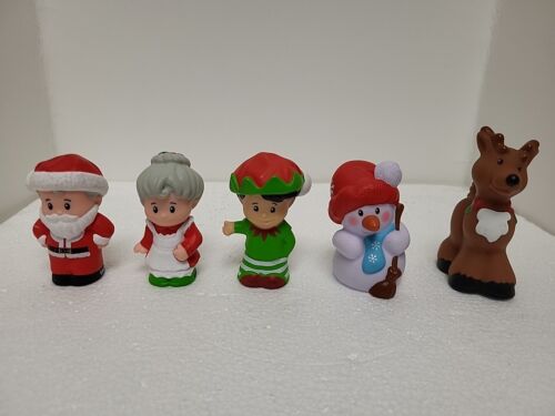 Fisher Price Little People Christmas Figure Set - Mattel 2019 - Picture 1 of 14