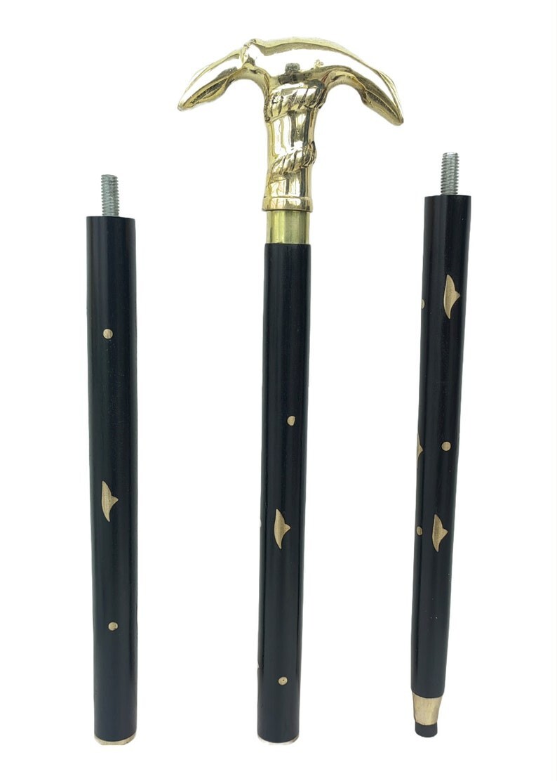 Handmade Brass Solid Anchor Head Handle Victorian… - image 19