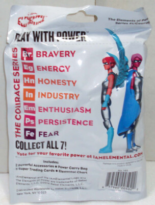 I Am Elemental Bravery 4'' Action Figure 2014 Series 1 Courage Power