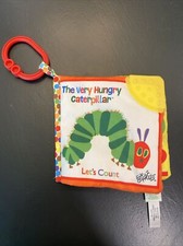 Soft Book World of Eric Carle The Very Hungry Caterpillar Baby Teething Crinkle