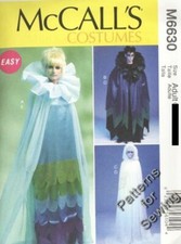 Pattern McCall's Sewing Adult Costumes Fantasy SIZE S-XL